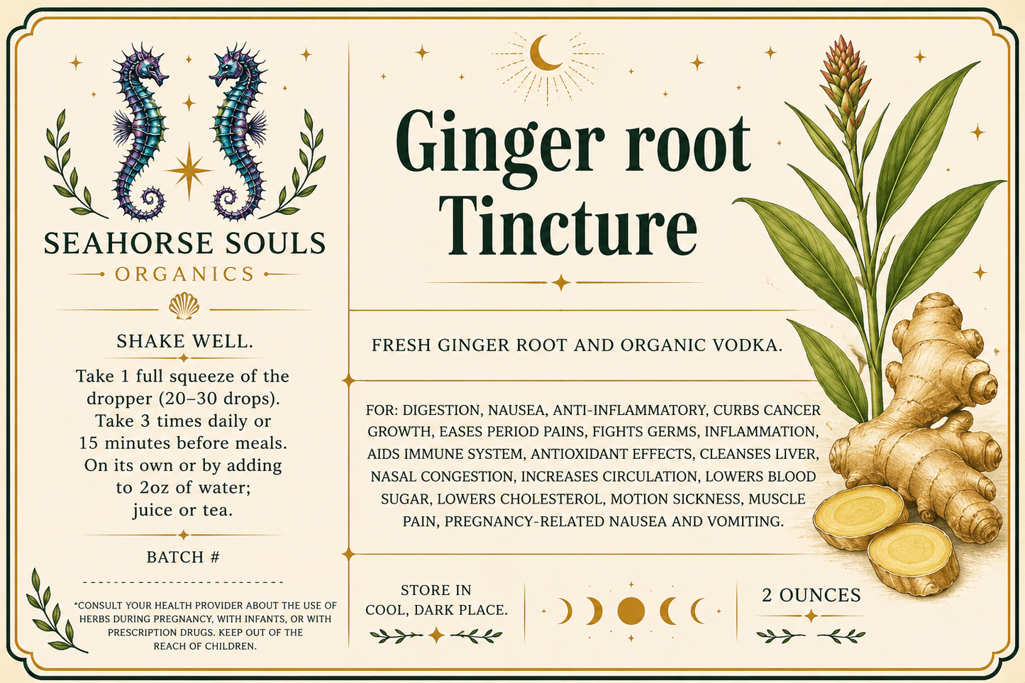 Ginger Root Tincture