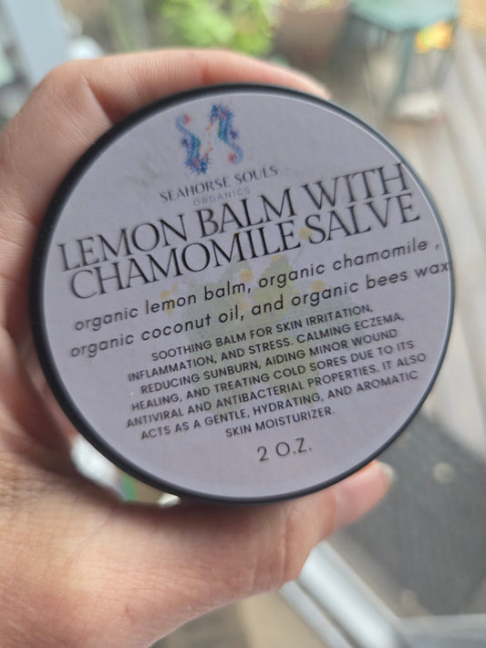 Lemon Balm with Chamomile Salve