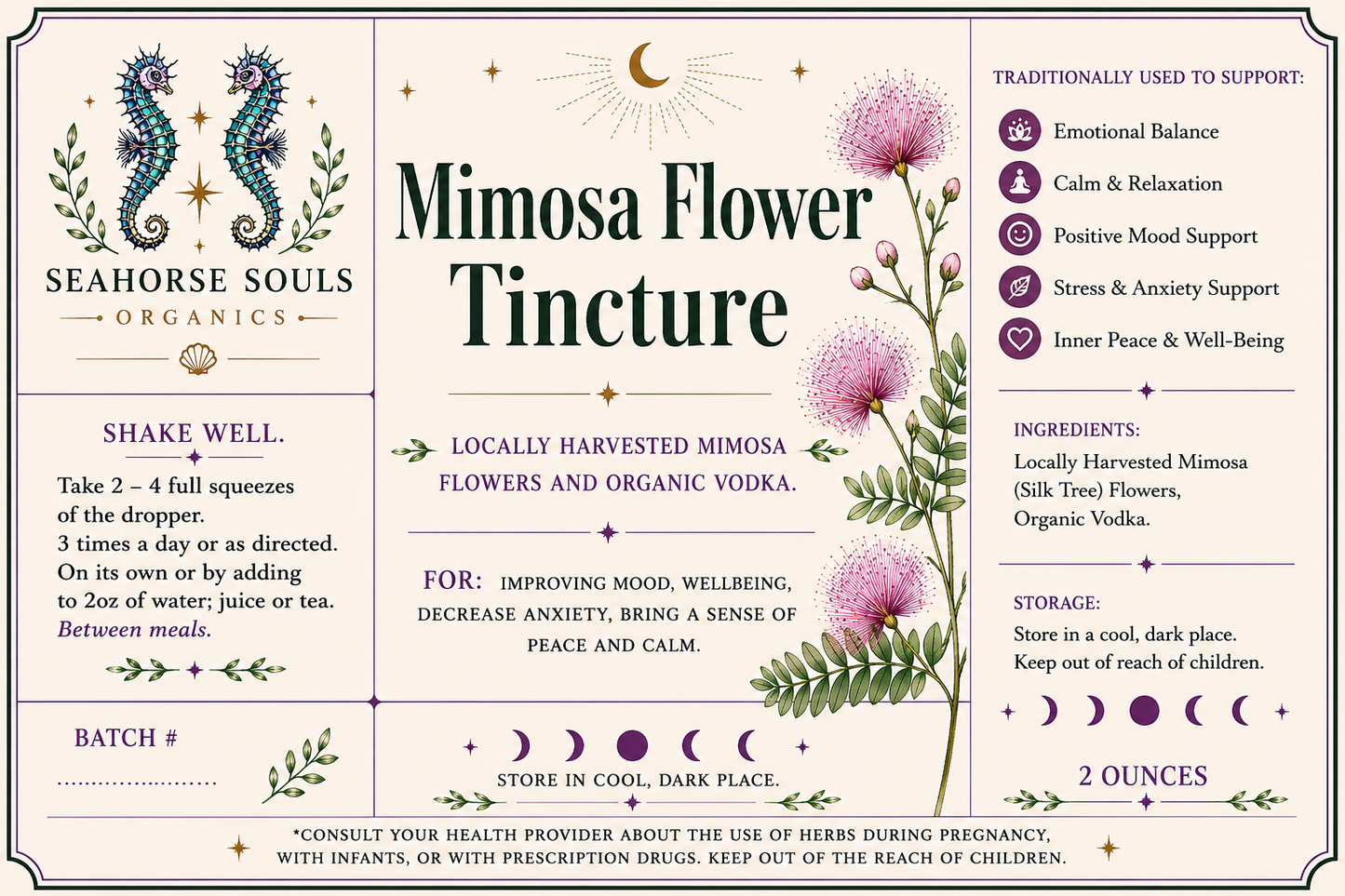 Mimosa Flower Tincture