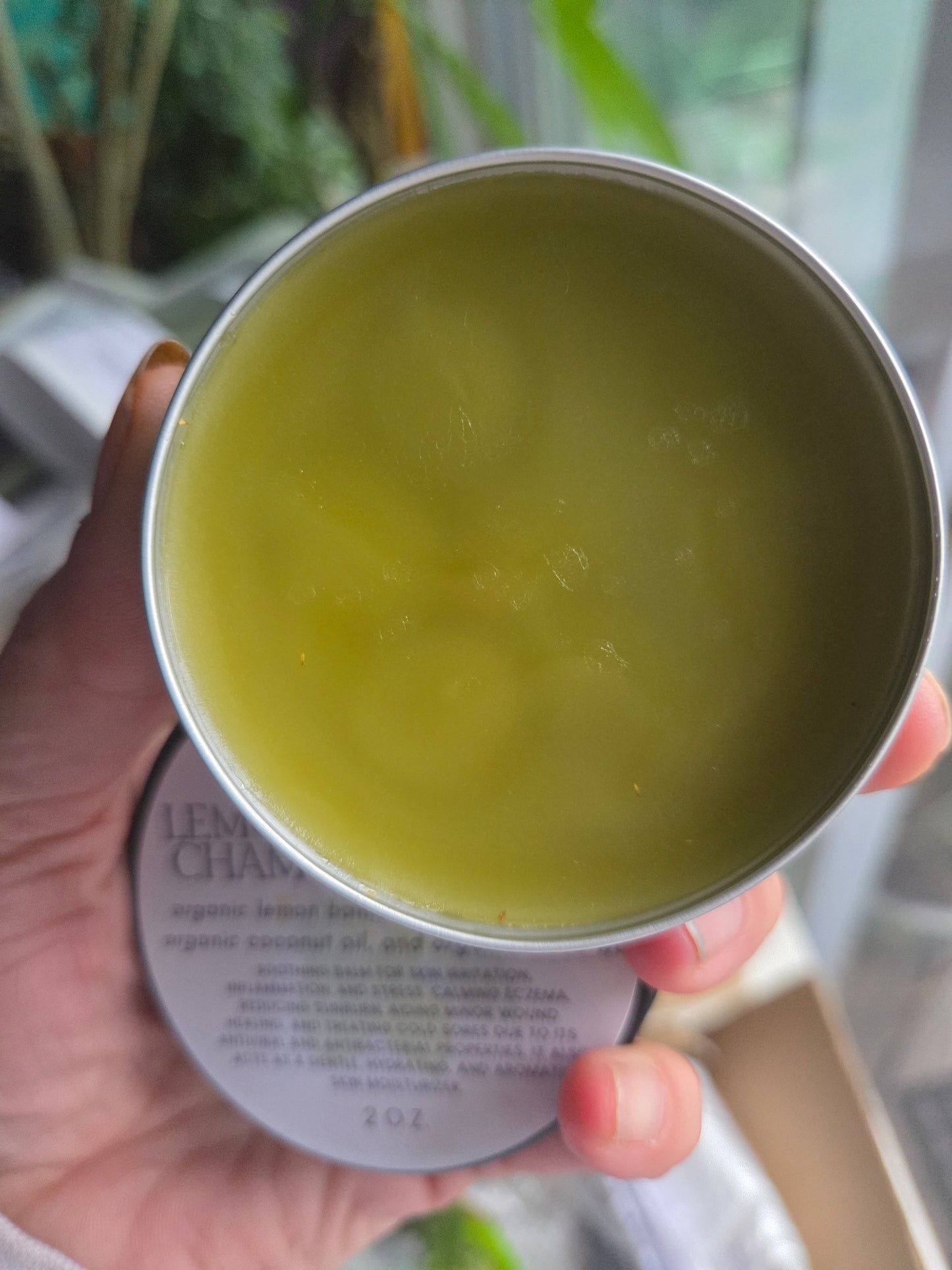Lemon Balm with Chamomile Salve